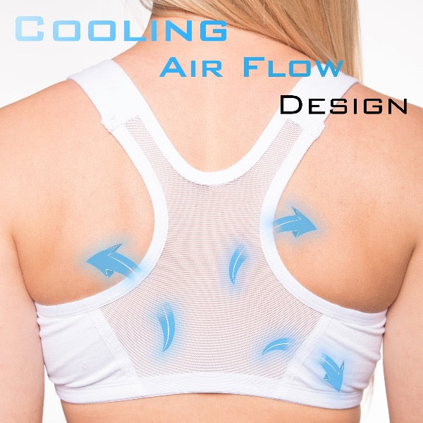 Pullover Seamless Cooling Sports Bra– ComfortFinds